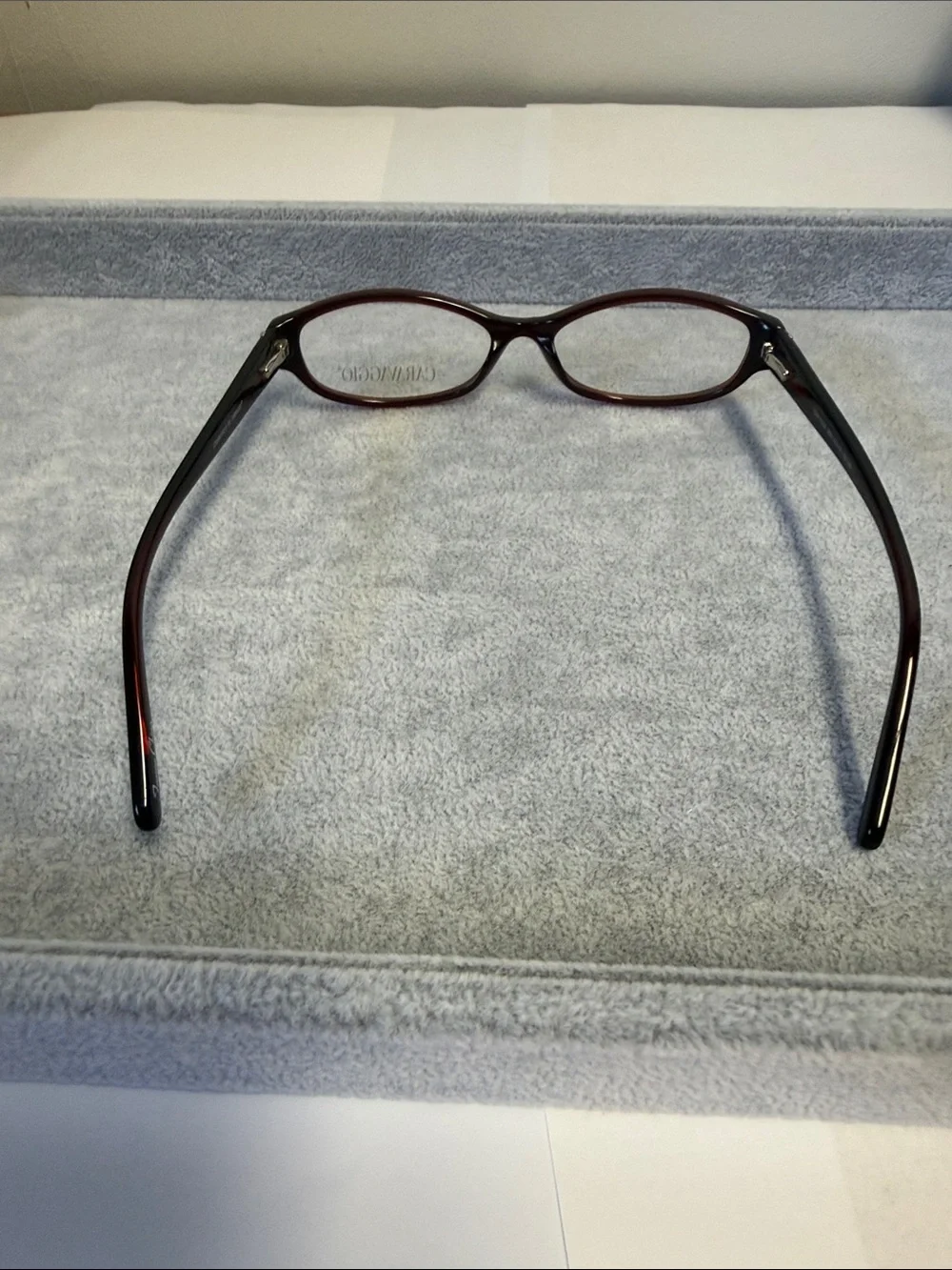 NWOT Caravaggio C102 Women’s Retro Brown Cat Eye Glasses Eyesize 52